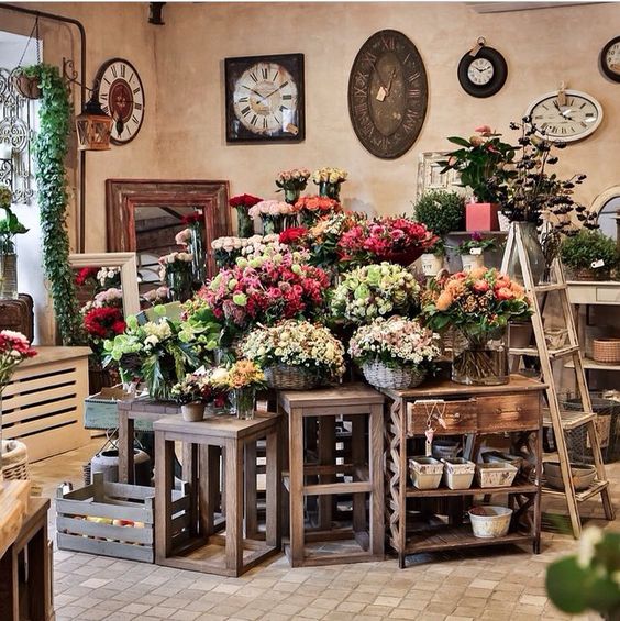 Çiçekçi Dükkanı Dekorasyonu