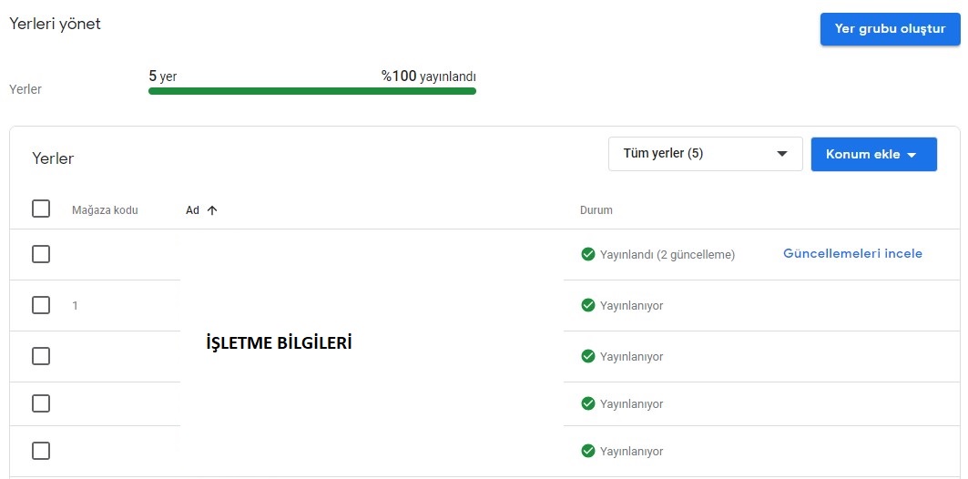 google harita ekleme