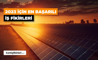 2023 için en başarılı iş fikirleri