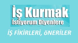 iş kurmak istiyorum